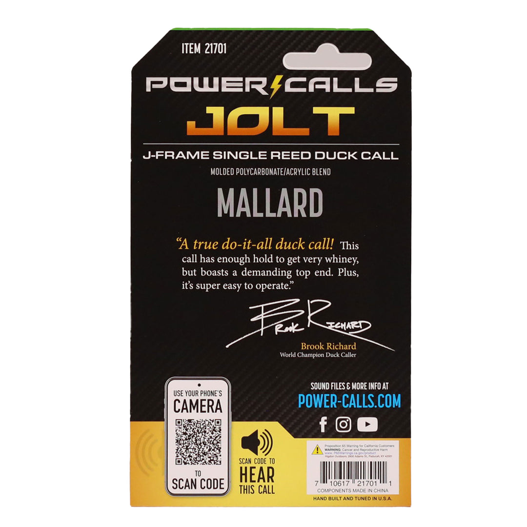 Power Calls Jolt Duck Call